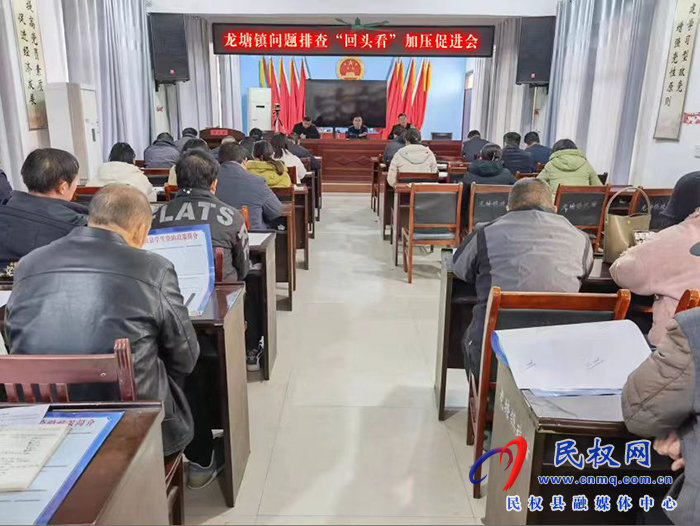 龍?zhí)伶?zhèn)：組織開展鞏固脫貧攻堅(jiān)成果問題排查“回頭看”工作
