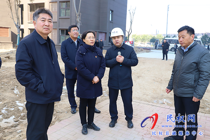 縣委書記王靜嫻調(diào)研市政項目建設(shè)工作