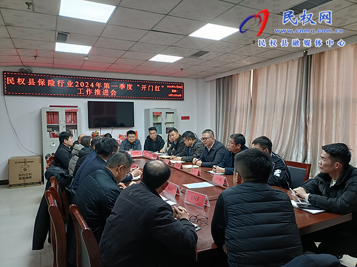 民權(quán)縣保險行業(yè)2024年第一季度“開門紅”工作推進會召開