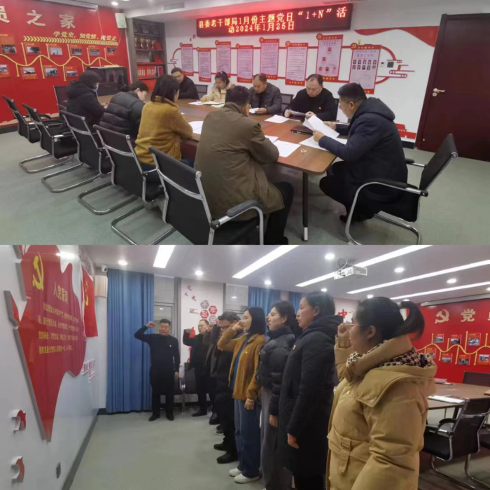 民權(quán)縣委老干部局開(kāi)展1月份主題黨日“1+N”活動(dòng)