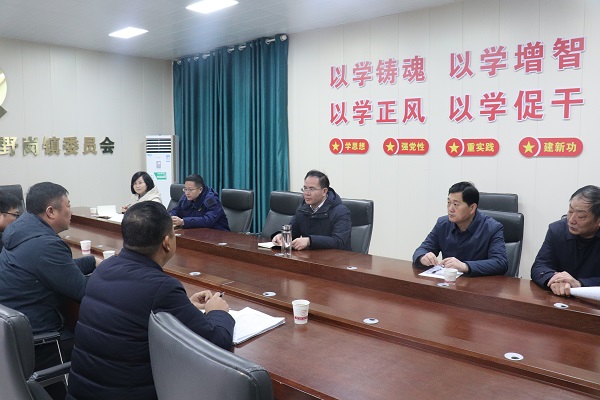 縣委副書記、縣長王景義到野崗鎮(zhèn)調(diào)研指導安全生產(chǎn)、信訪維穩(wěn)、醫(yī)保征收、矛盾糾紛排查等工作
