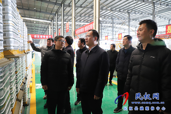 縣委副書記、縣長王景義調(diào)研企業(yè)復(fù)工復(fù)產(chǎn)和重點項目建設(shè)工作