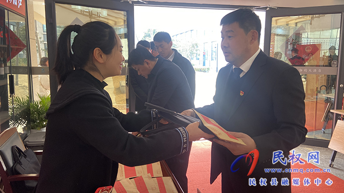 出席民權(quán)縣第十六屆人民代表大會第五次會議的人大代表今日報(bào)到