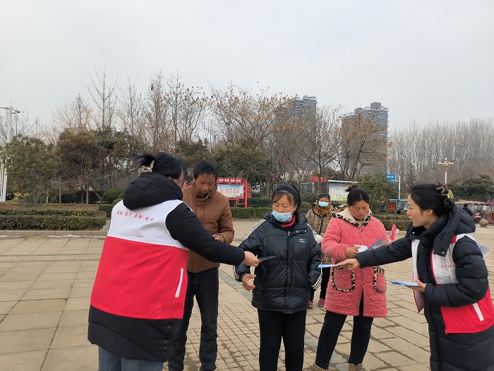 團縣委開展關愛青少年心理健康宣傳活動