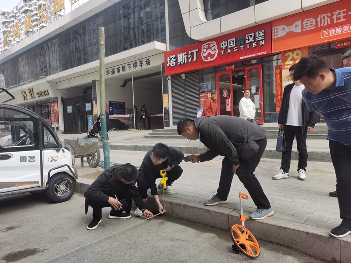 縣財(cái)政局聯(lián)合查驗(yàn)民權(quán)縣丁香路、曙光路、迎賓大道等十條城區(qū)道路工程第二標(biāo)段