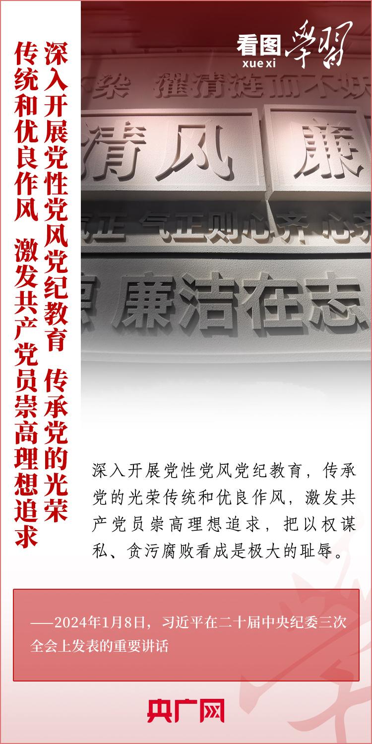 看圖學(xué)習(xí)丨學(xué)紀(jì)、知紀(jì)、明紀(jì)、守紀(jì) 全面加強(qiáng)黨的紀(jì)律建設(shè)