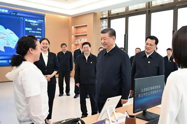 一見·時隔一月，總書記再次考察“為基層減負(fù)”