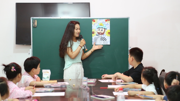 民權縣圖書館舉辦2024年第八期“畫從書中來 閱繪悅美”公益繪畫培訓（總第13期）