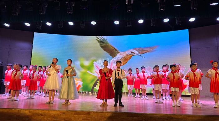 民權(quán)縣第三小學(xué)兩節(jié)目在經(jīng)典誦讀大賽中雙雙獲獎