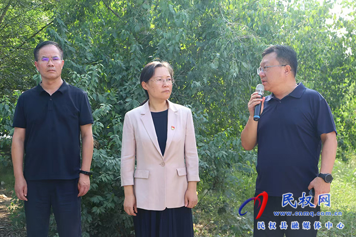 縣委書記王靜嫻調(diào)研重點項目建設工作