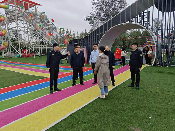 民權(quán)縣文化廣電和旅游局開展景區(qū)、游樂場所安全生產(chǎn)督導(dǎo)專項(xiàng)行動(dòng)