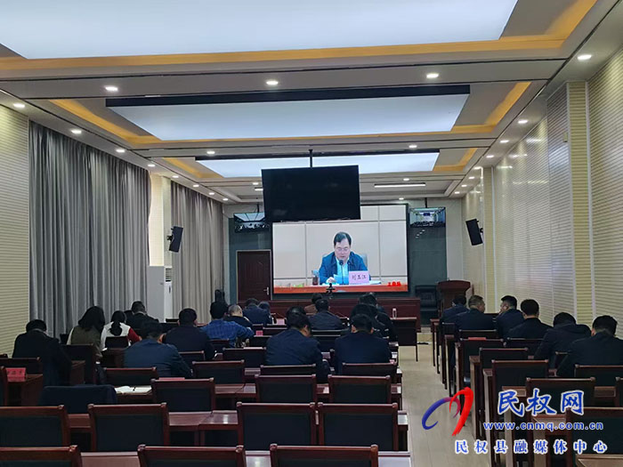 我縣組織收聽(tīng)收看全省秋冬季大氣污染綜合治理推進(jìn)工作電視電話會(huì)議