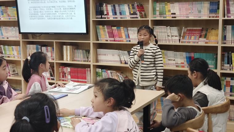 民權(quán)縣圖書館舉辦2024年第十八期“童心向黨 書香伴成長”閱讀分享會（總第50期）