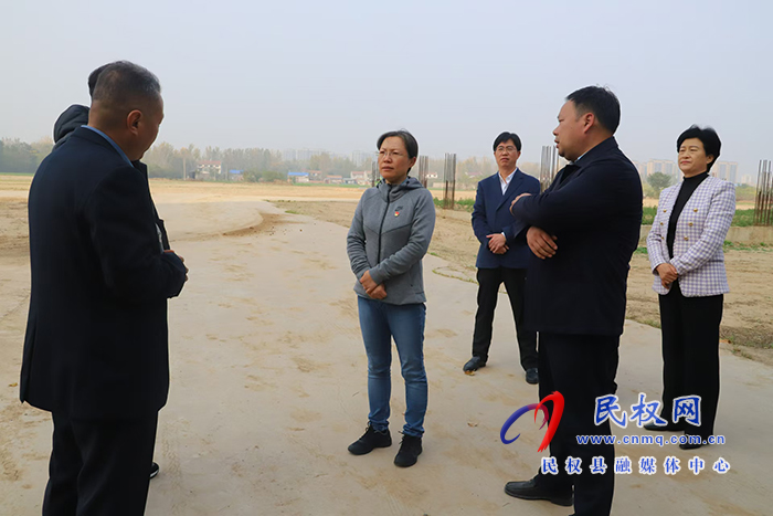 縣委書記王靜嫻調研重點項目建設工作