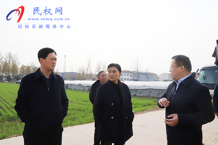河南省水利廳黨組成員、副廳長杜曉琳到民調(diào)研移民項目工作