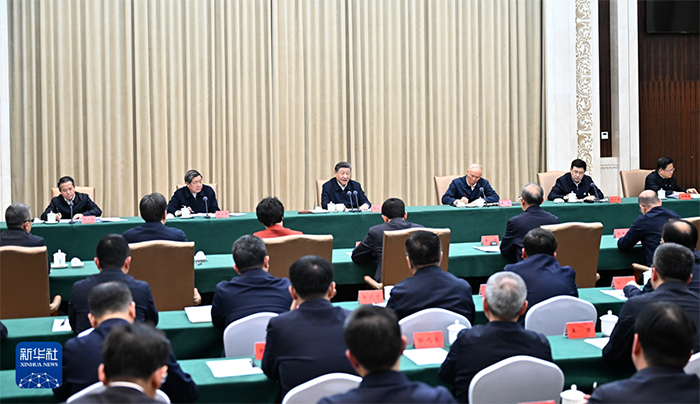 習(xí)近平在聽取吉林省委和省政府工作匯報(bào)時(shí)強(qiáng)調(diào) 深入落實(shí)推動(dòng)新時(shí)代東北全面振興戰(zhàn)略部署 在中國(guó)式現(xiàn)代化建設(shè)中展現(xiàn)更大作為