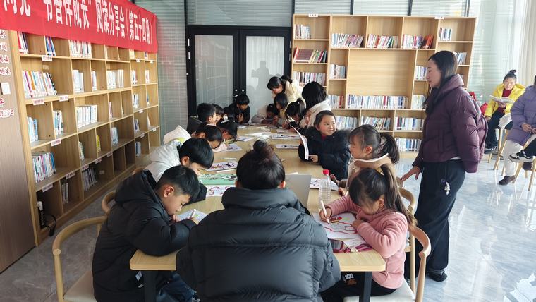 民權縣圖書館舉辦2025年第三期“童心向黨·書香伴成長”閱讀分享會活動（總第54期）
