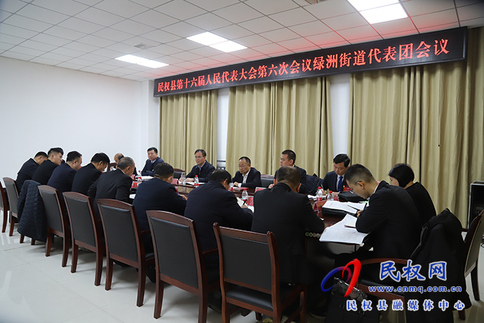 縣領(lǐng)導(dǎo)王景義、周明河參加綠洲街道代表團審議
