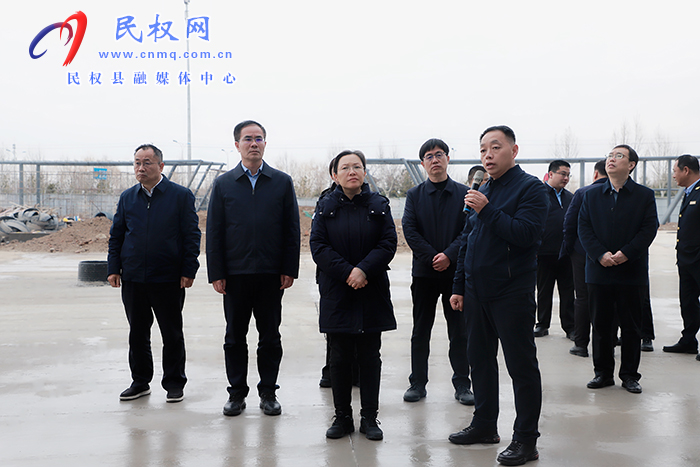 縣委書記王靜嫻調研市政項目建設工作