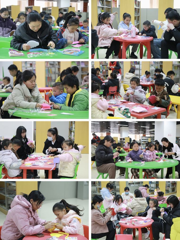 民權(quán)縣圖書館舉辦“童夢春日 愛伴巾幗”三八婦女節(jié)親子閱讀活動