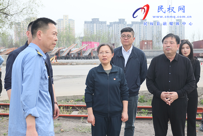 縣委書記王靜嫻調研督導海鐵聯(lián)運項目運營情況