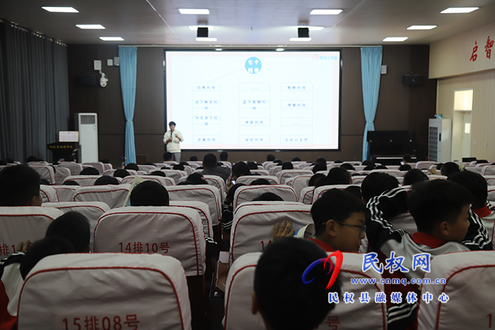 我縣舉行2025年＂陽光護(hù)苗＂公益課進(jìn)校園活動(dòng)