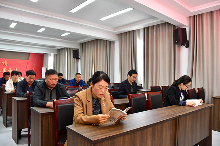書香人和，共赴閱讀之約——民權縣人和鎮(zhèn)舉辦世界讀書日交流會