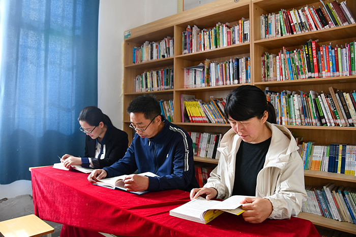 書香人和，共赴閱讀之約——民權縣人和鎮(zhèn)舉辦世界讀書日交流會