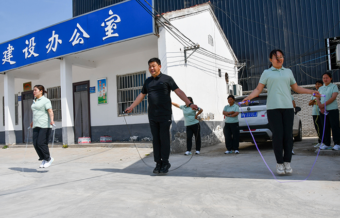 民權縣人和鎮(zhèn)舉行2025年春季職工運動會