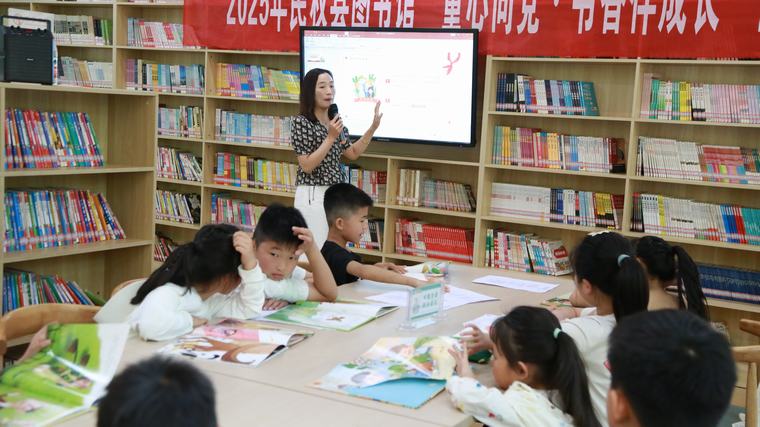 民權縣圖書館舉辦2025年第五期“童心向黨·書香伴成長”閱讀分享會活動（總第56期）