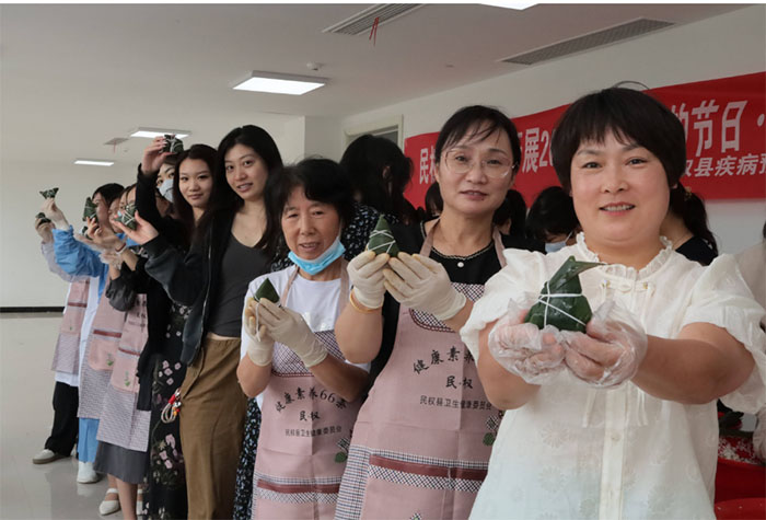 民權(quán)縣衛(wèi)健委“粽”是健康進(jìn)萬家