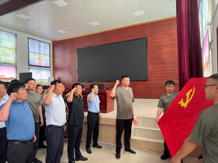 北關(guān)鎮(zhèn)鎮(zhèn)直機(jī)關(guān)黨支部開展6月份主題黨日“1+N”活動(dòng)