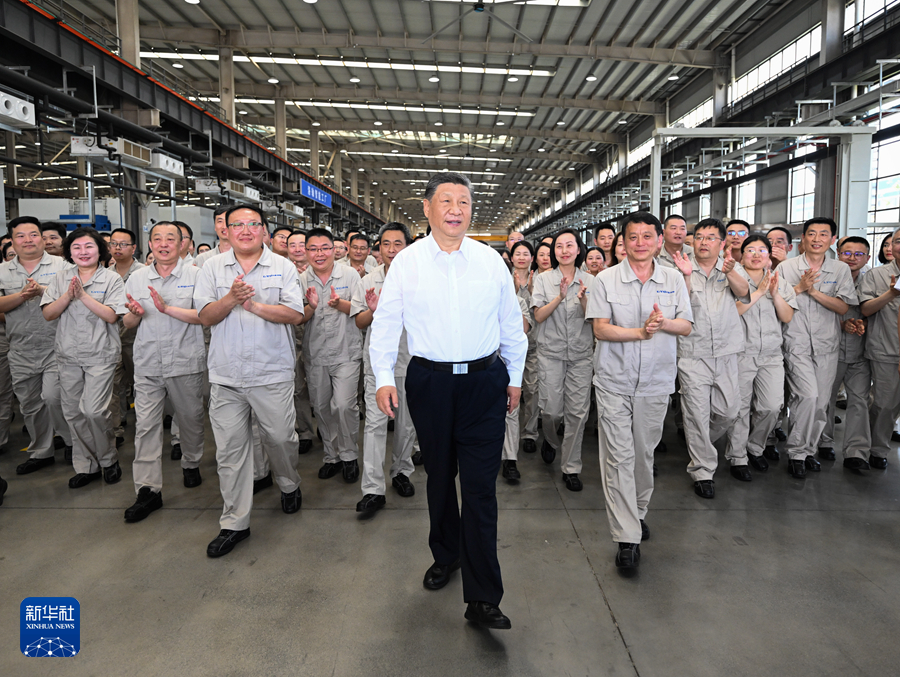 習近平：堅定信心推動高質(zhì)量發(fā)展高效能治理 奮力譜寫中原大地推進中國式現(xiàn)代化新篇章