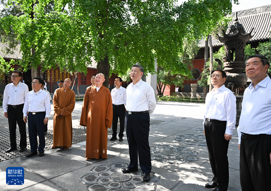 習近平：堅定信心推動高質(zhì)量發(fā)展高效能治理 奮力譜寫中原大地推進中國式現(xiàn)代化新篇章