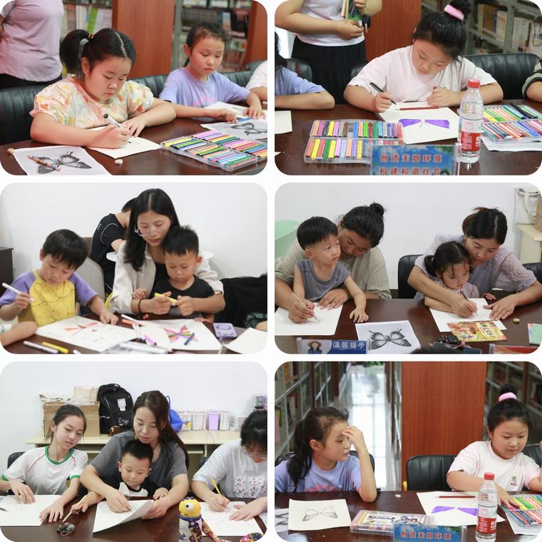 民權縣圖書館舉辦2025年第六期“畫從書中來——閱繪悅美”公益繪畫培訓（總第26期）