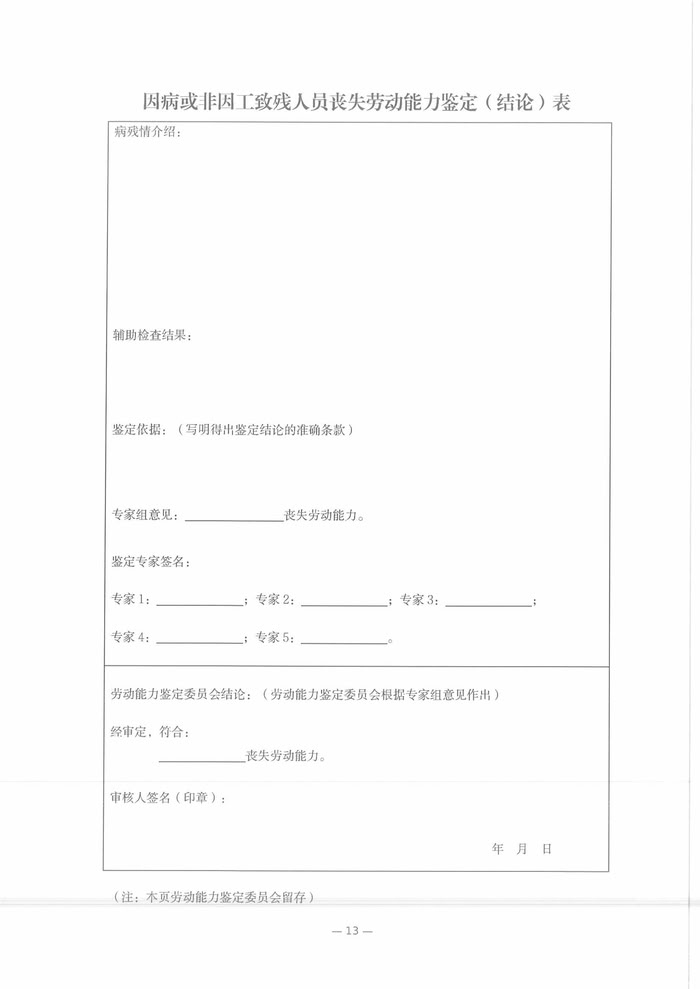 關(guān)于開(kāi)展2025年職工因病或非因工致殘喪失勞動(dòng)能力程度鑒定工作的通知