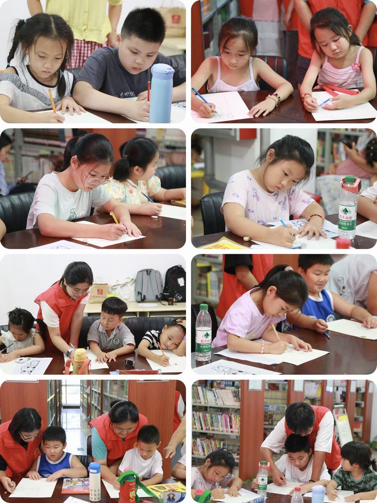 民權(quán)縣圖書館舉辦“書香潤(rùn)童心·妙筆繪夢(mèng)想”少兒繪畫活動(dòng)