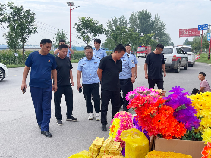 北關鎮(zhèn)：筑牢禁燃禁放防線 倡導文明祭祀新風
