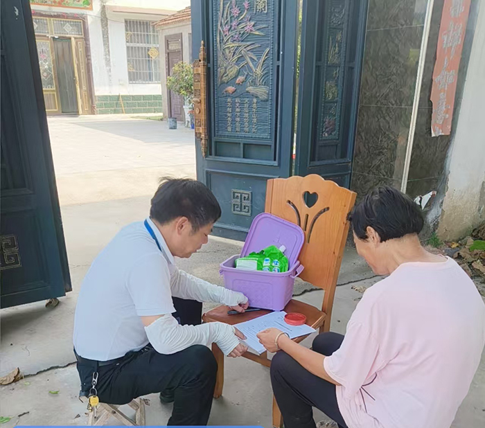 人和鎮(zhèn)中心衛(wèi)生院健康素養(yǎng)調(diào)查工作紀(jì)實(shí)