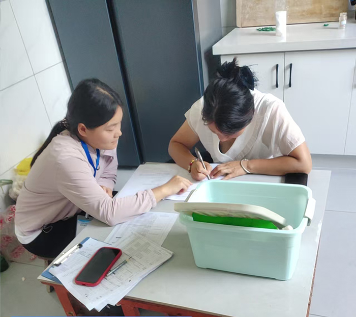 人和鎮(zhèn)中心衛(wèi)生院健康素養(yǎng)調(diào)查工作紀(jì)實(shí)