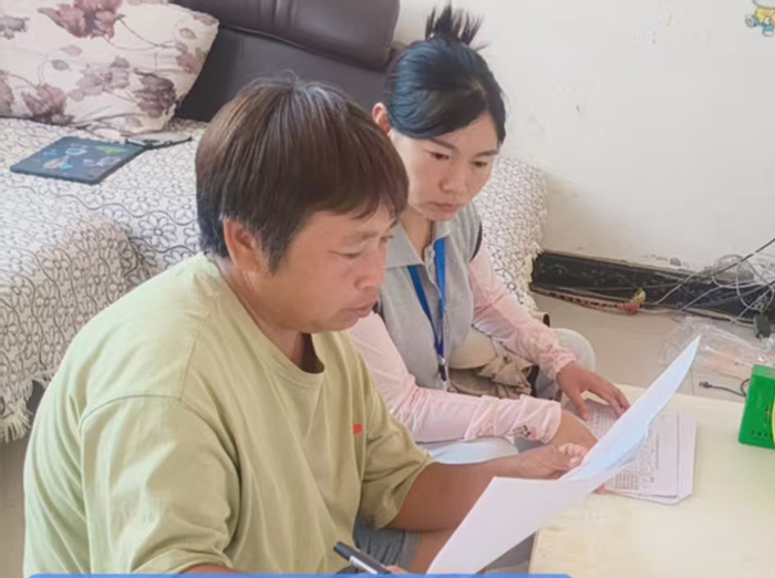 人和鎮(zhèn)中心衛(wèi)生院健康素養(yǎng)調(diào)查工作紀(jì)實(shí)