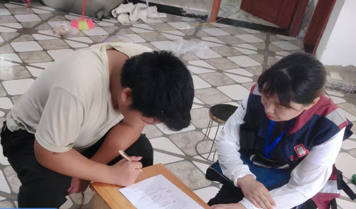 人和鎮(zhèn)中心衛(wèi)生院健康素養(yǎng)調(diào)查工作紀(jì)實(shí)
