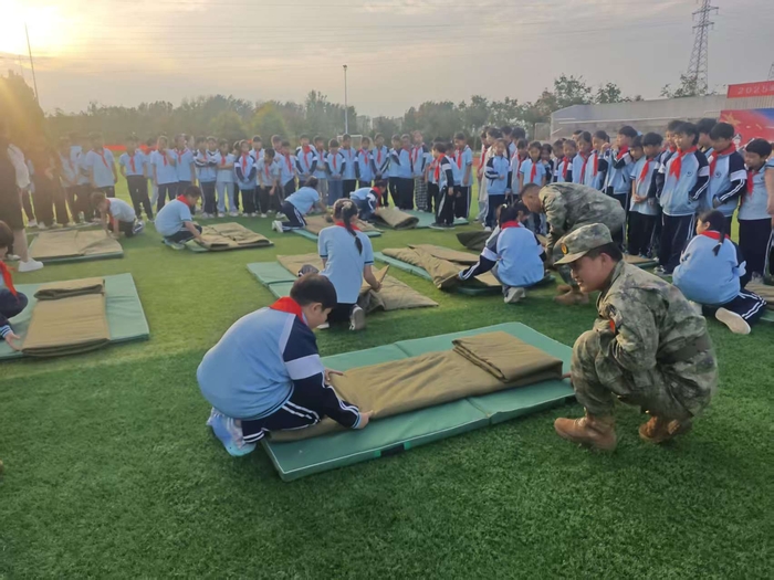 民權(quán)縣：“紅領(lǐng)巾”進軍營 厚植愛國強軍情